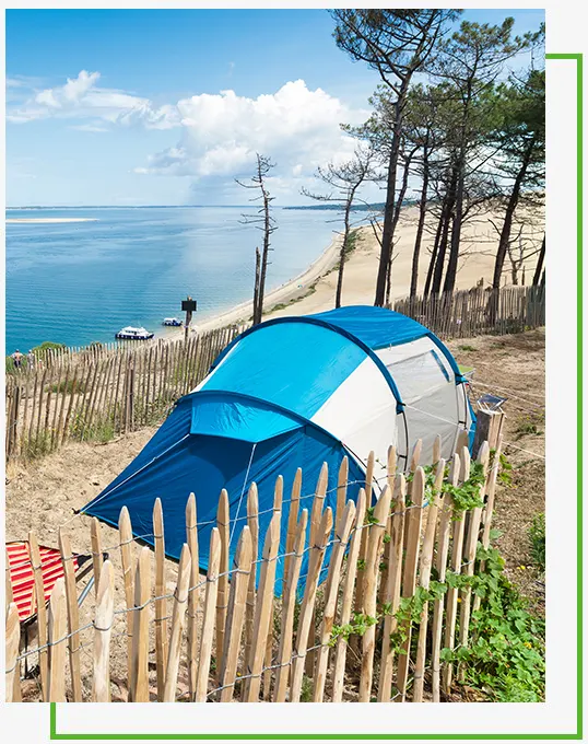 campings au bassin d'Arcachon